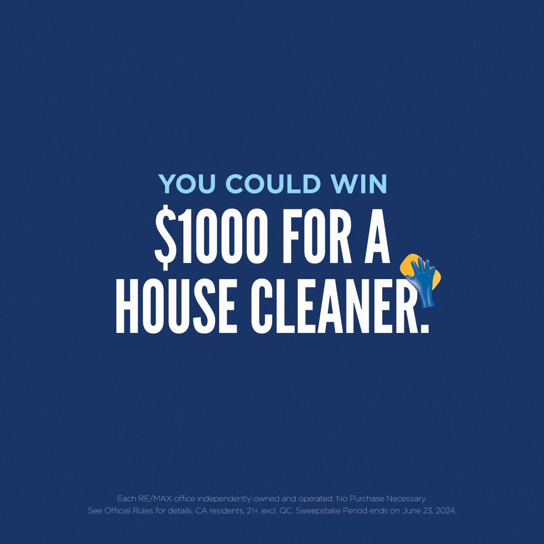 Home Cleaner Contest Remax June 2024
