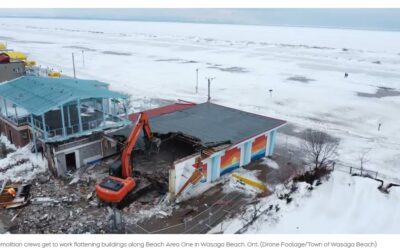 Wasaga Beach Moves Forward With Beachfront Demolition
